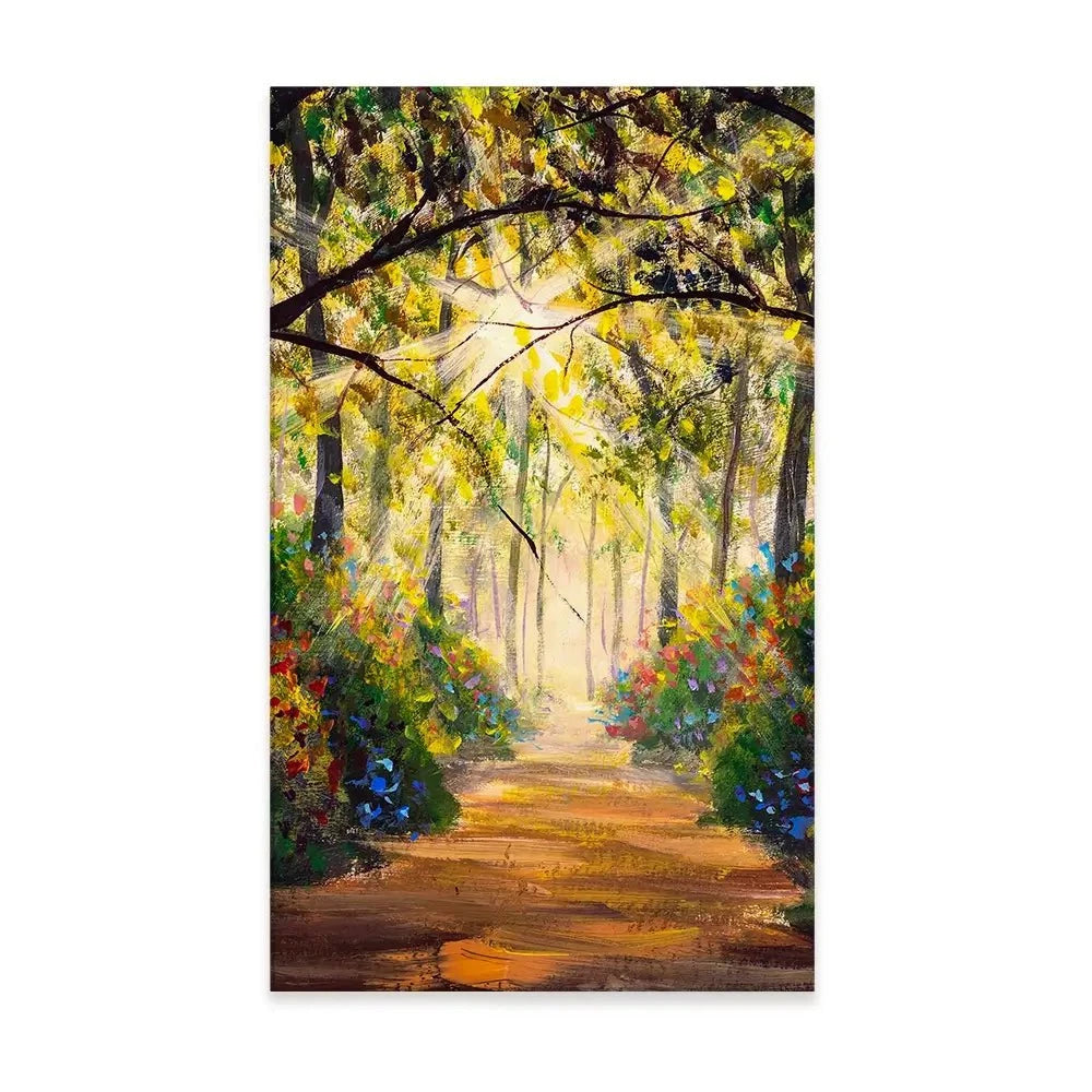 The Secret Path Canvas Print The Secret Path Canvas Print wall art product Valery Rybakow / Shutterstock