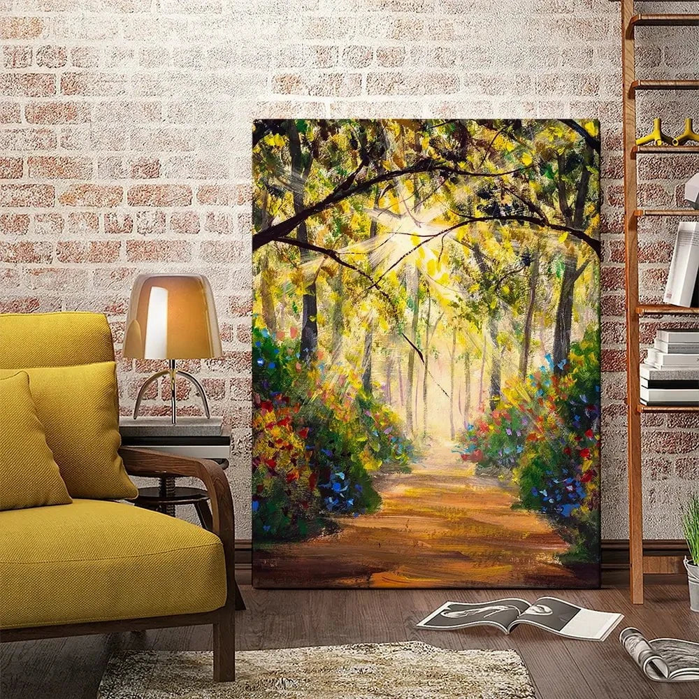 The Secret Path Canvas Print The Secret Path Canvas Print wall art product Valery Rybakow / Shutterstock