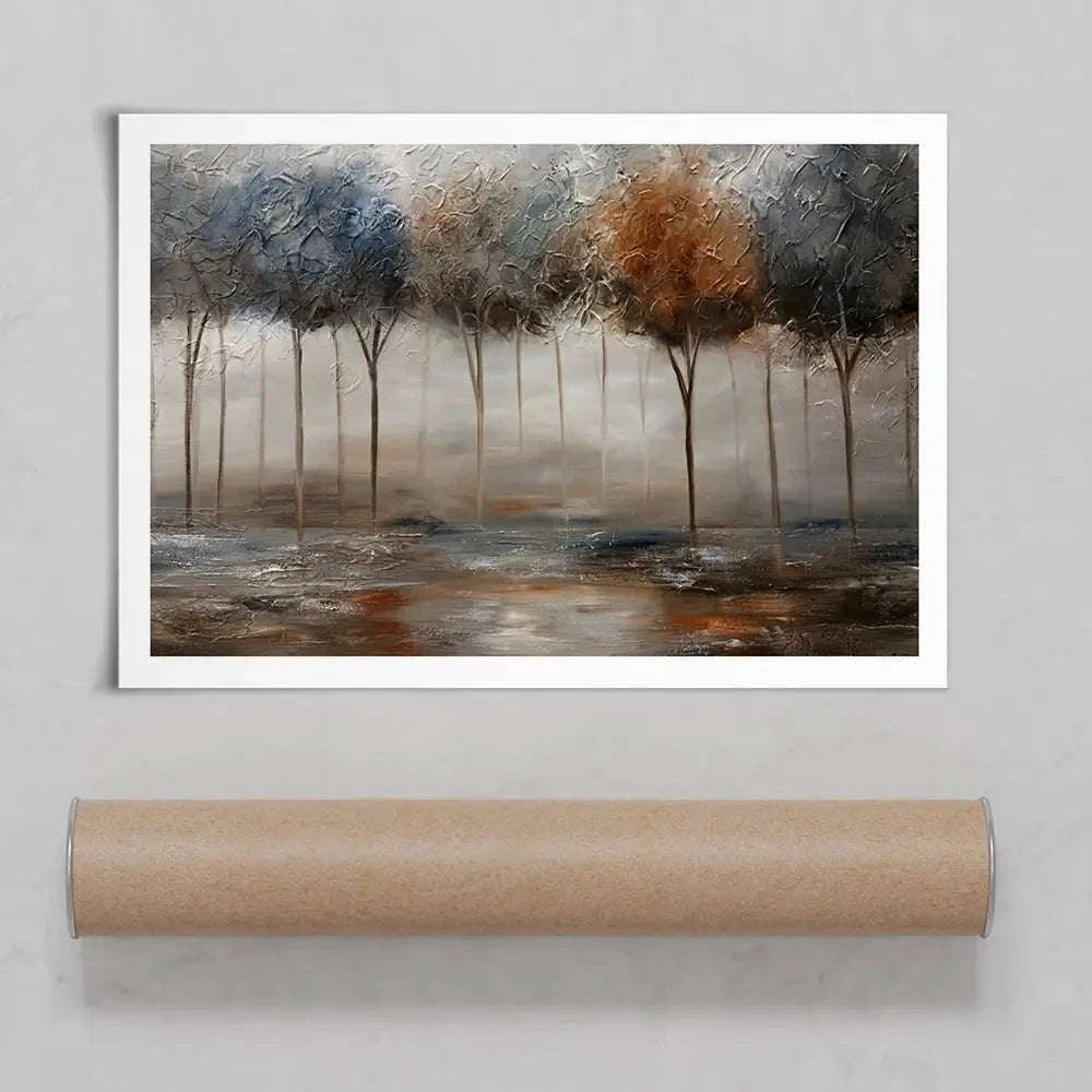 The Silver Pond Art Print The Silver Pond Art Print wall art product Osnat Tzadok