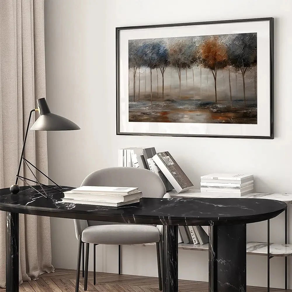 The Silver Pond Framed Art Print The Silver Pond Framed Art Print wall art product Osnat Tzadok