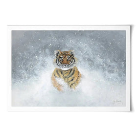 The Snow King Art Print The Snow King Art Print wall art product Jo Gough