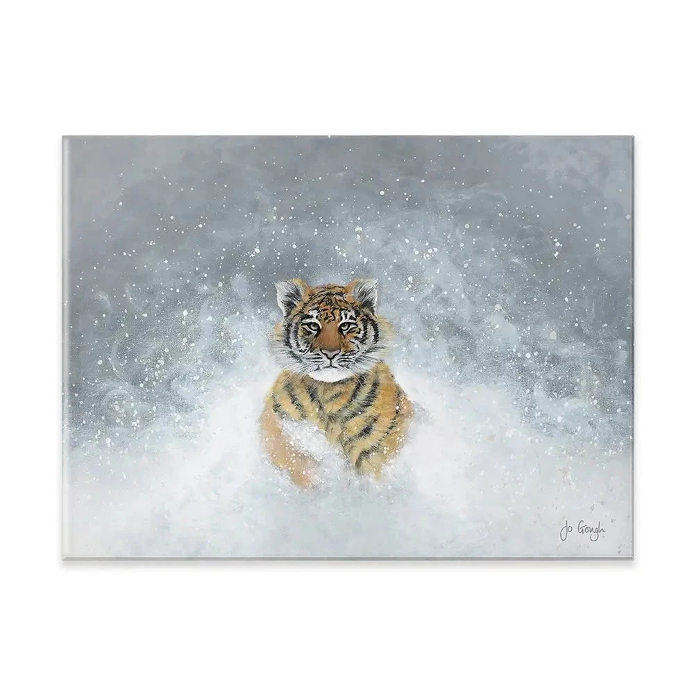 The Snow King Canvas Print The Snow King Canvas Print wall art product Jo Gough