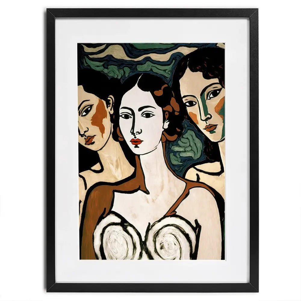 The Soul Sisters Framed Art Print The Soul Sisters Framed Art Print wall art product Treechild