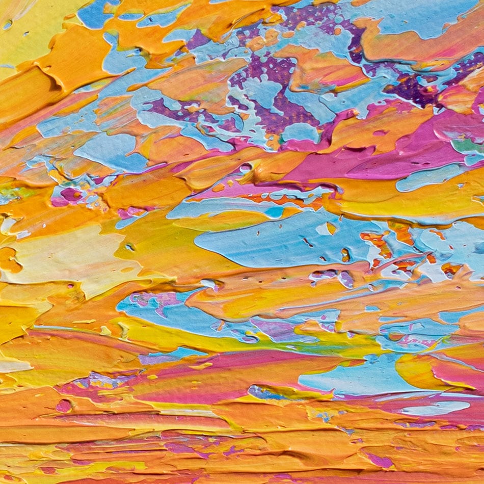 The Sun Is Setting Art Print wall art product Olga Tkachyk