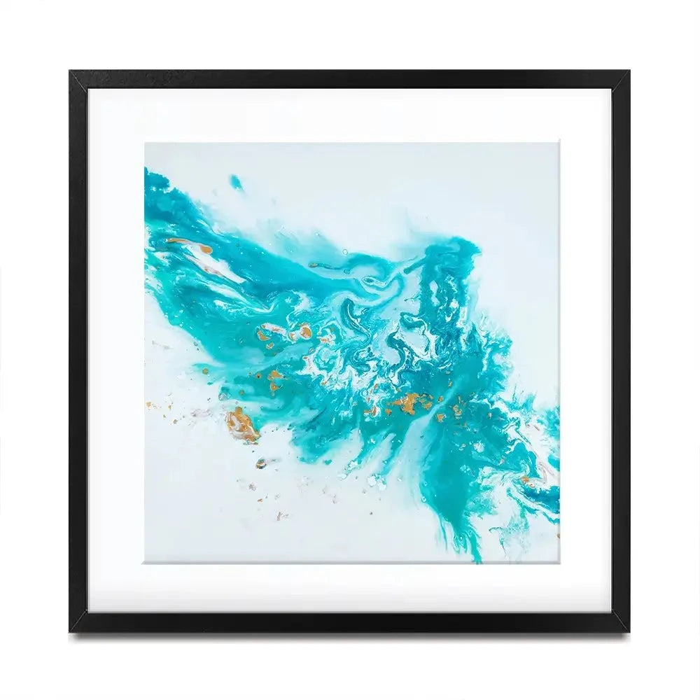 The Surf Square Framed Art Print The Surf Square Framed Art Print wall art product Laure Bury