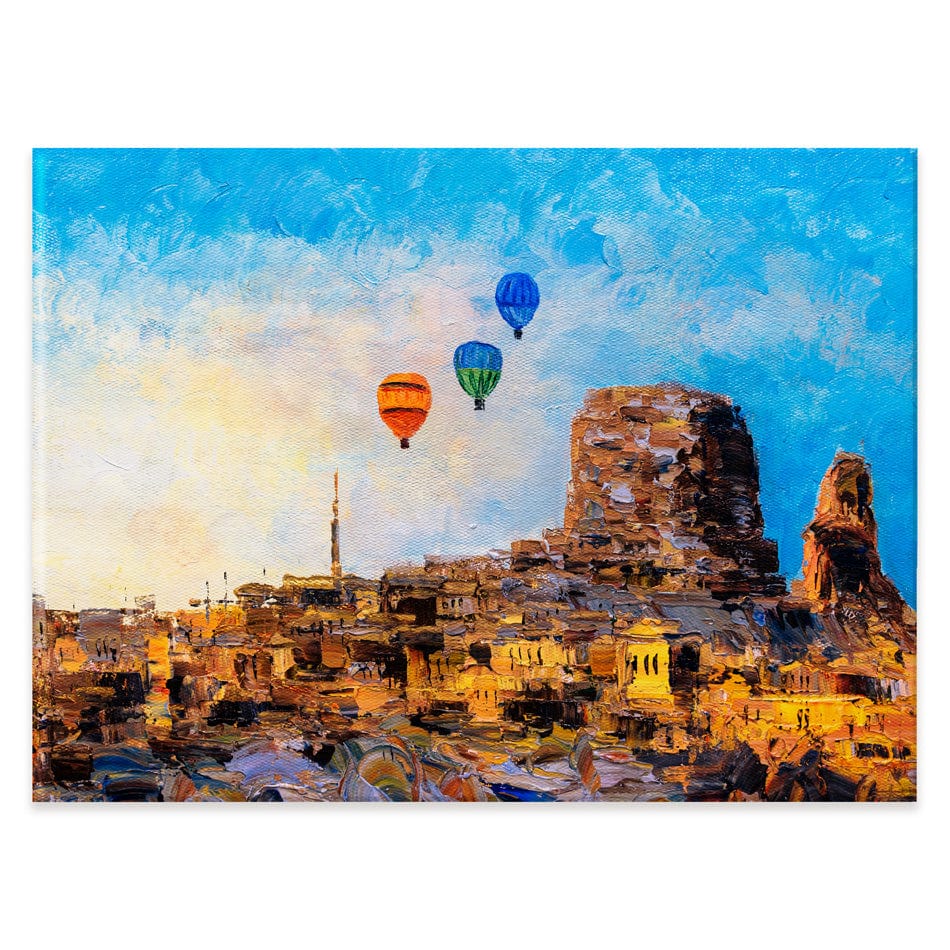 The Three Balloons Canvas Print wall art product CYC / Shutterstock