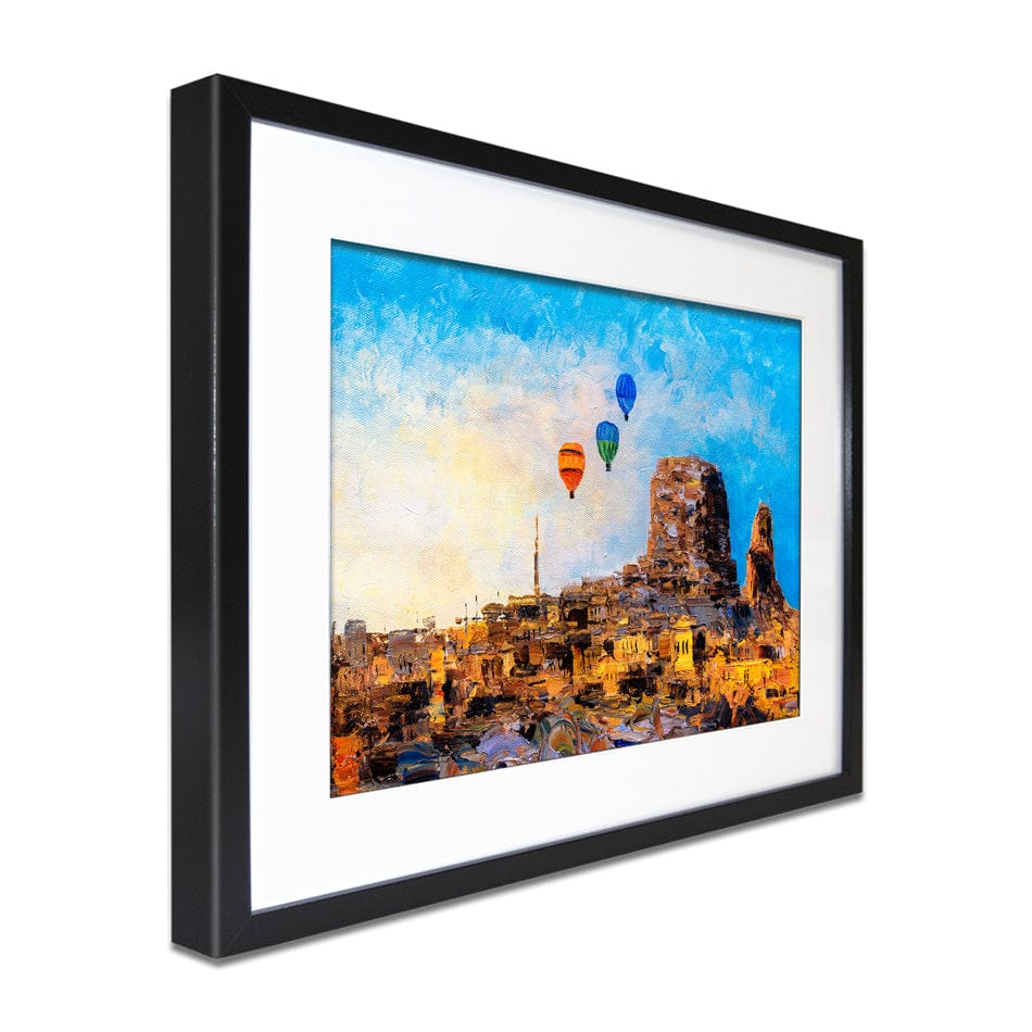 The Three Balloons Framed Art Print wall art product CYC / Shutterstock