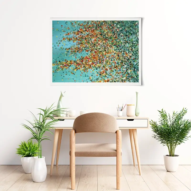 The Top Of Autumn Art Print The Top Of Autumn Art Print wall art product Charlotte Anna Reed