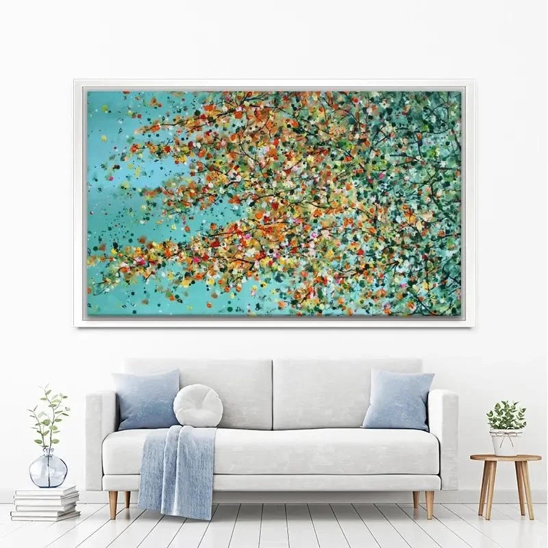 The Top Of Autumn Canvas Print The Top Of Autumn Canvas Print wall art product Charlotte Anna Reed