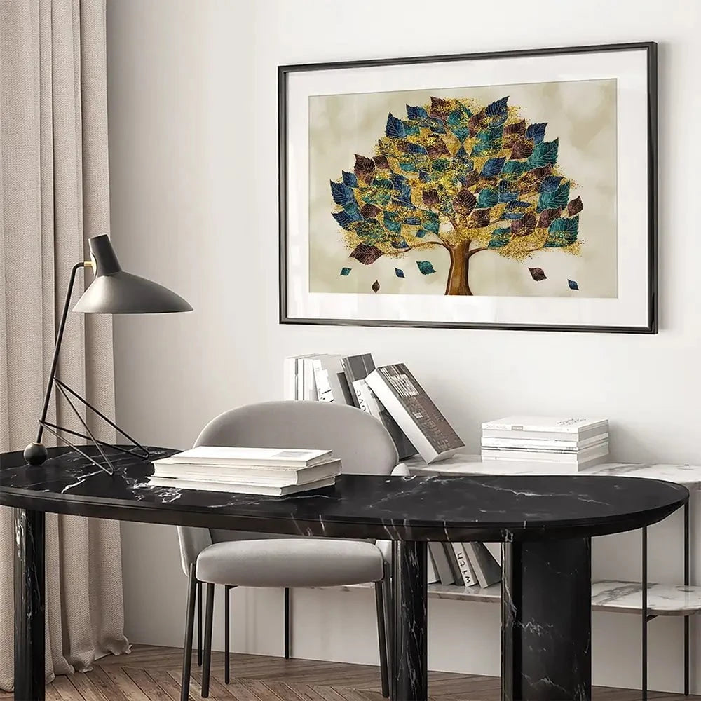 The Tree Framed Art Print The Tree Framed Art Print wall art product 3d artwork wallpaper / Shutterstock