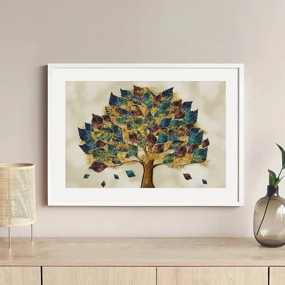 The Tree Framed Art Print The Tree Framed Art Print wall art product 3d artwork wallpaper / Shutterstock