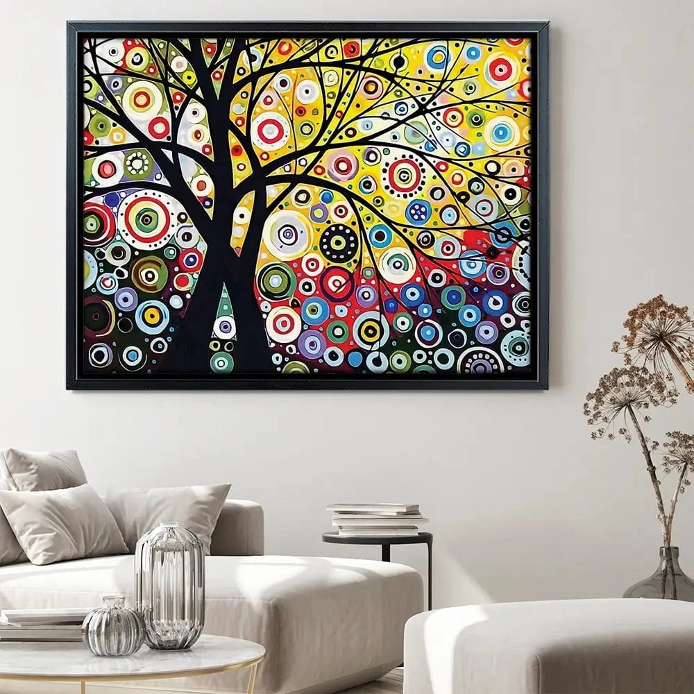 The Tree Of Circles Canvas Print The Tree Of Circles Canvas Print wall art product MeyEing / Shutterstock
