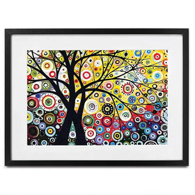 The Tree Of Circles Framed Art Print The Tree Of Circles Framed Art Print wall art product MeyEing / Shutterstock