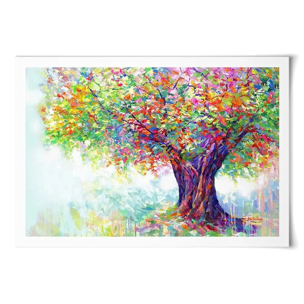 The Tree Of Endless Joy Art Print The Tree Of Endless Joy Art Print wall art product Leon Devenice