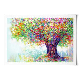 The Tree Of Endless Joy Art Print The Tree Of Endless Joy Art Print wall art product Leon Devenice