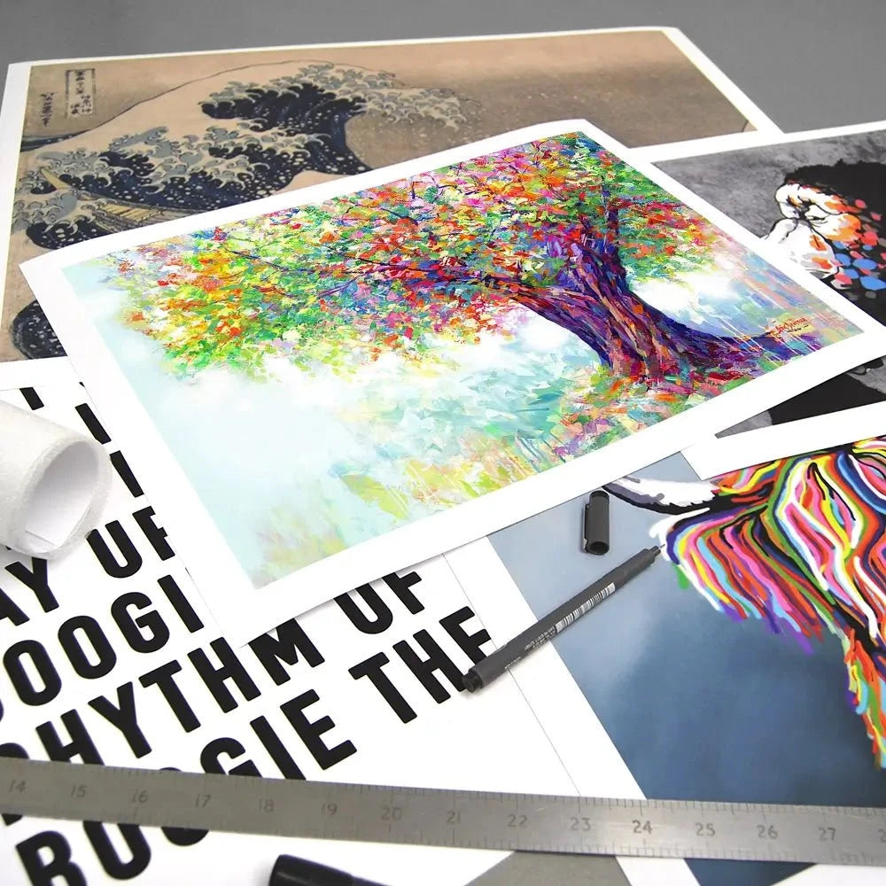 The Tree Of Endless Joy Art Print The Tree Of Endless Joy Art Print wall art product Leon Devenice