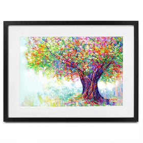 The Tree Of Endless Joy Framed Art Print The Tree Of Endless Joy Framed Art Print wall art product Leon Devenice