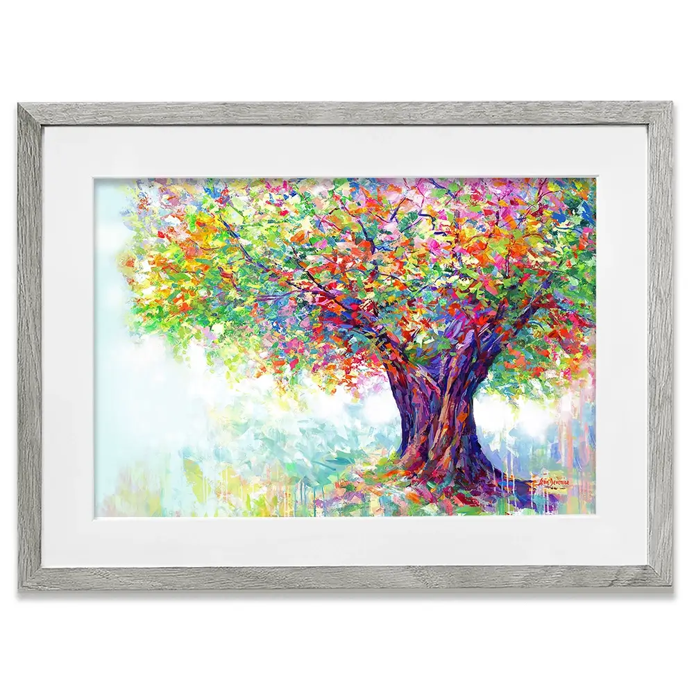 The Tree Of Endless Joy Framed Art Print The Tree Of Endless Joy Framed Art Print wall art product Leon Devenice
