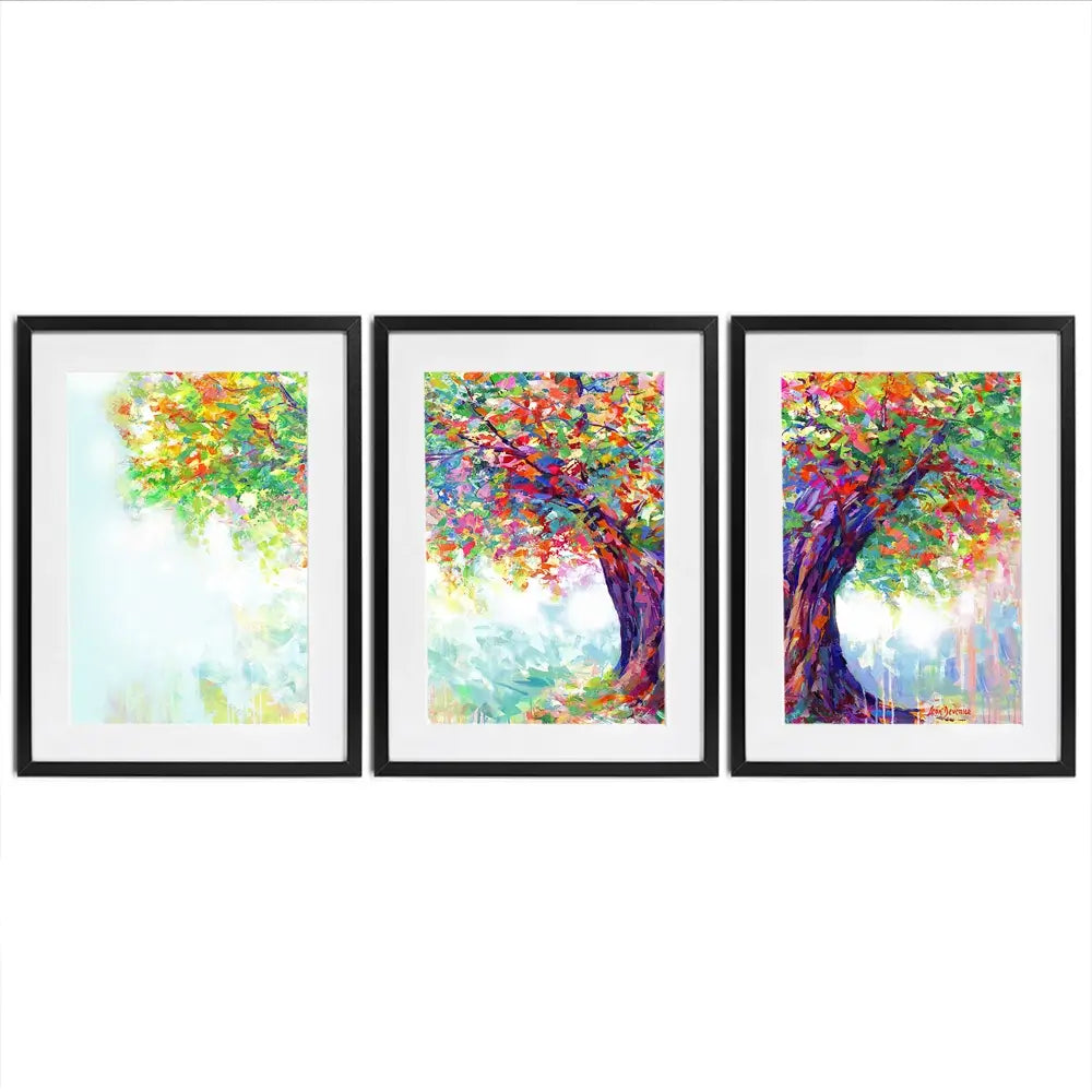The Tree Of Endless Joy Framed Art Print Trio The Tree Of Endless Joy Framed Art Print Trio wall art product Leon Devenice