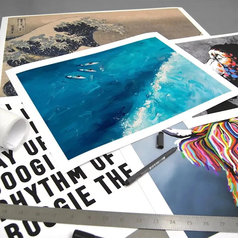 The Wave Ahead Art Print The Wave Ahead Art Print wall art product LSR Design Studio - Independent