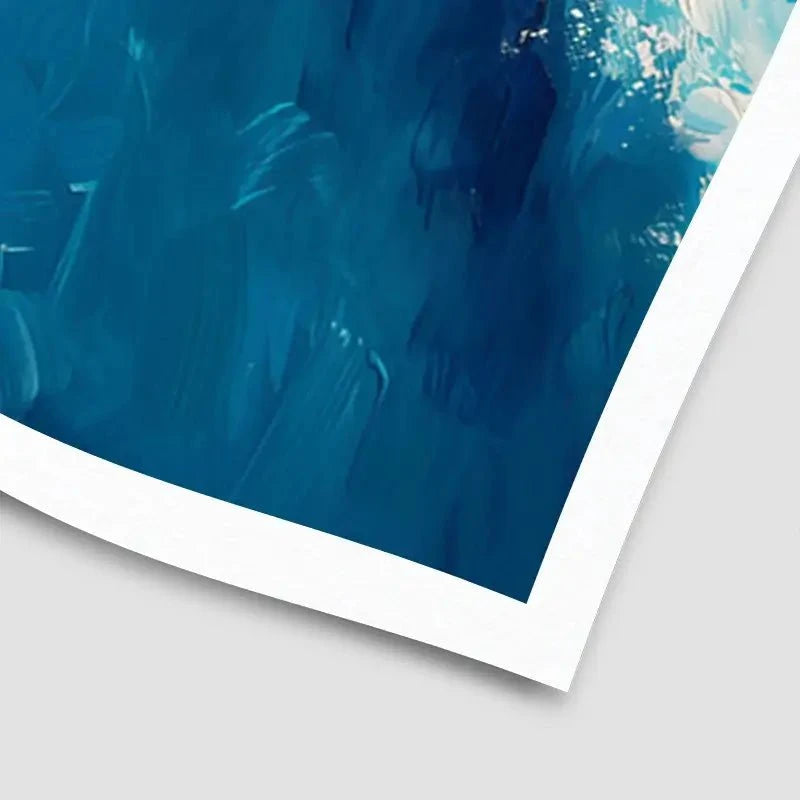 The Wave Ahead Art Print The Wave Ahead Art Print wall art product LSR Design Studio - Independent