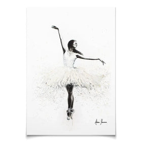The White Swan Art Print The White Swan Art Print wall art product Ashvin Harrison