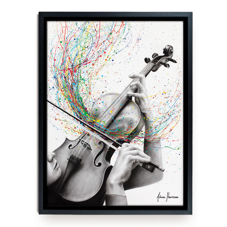 The Violin Solo Canvas Print