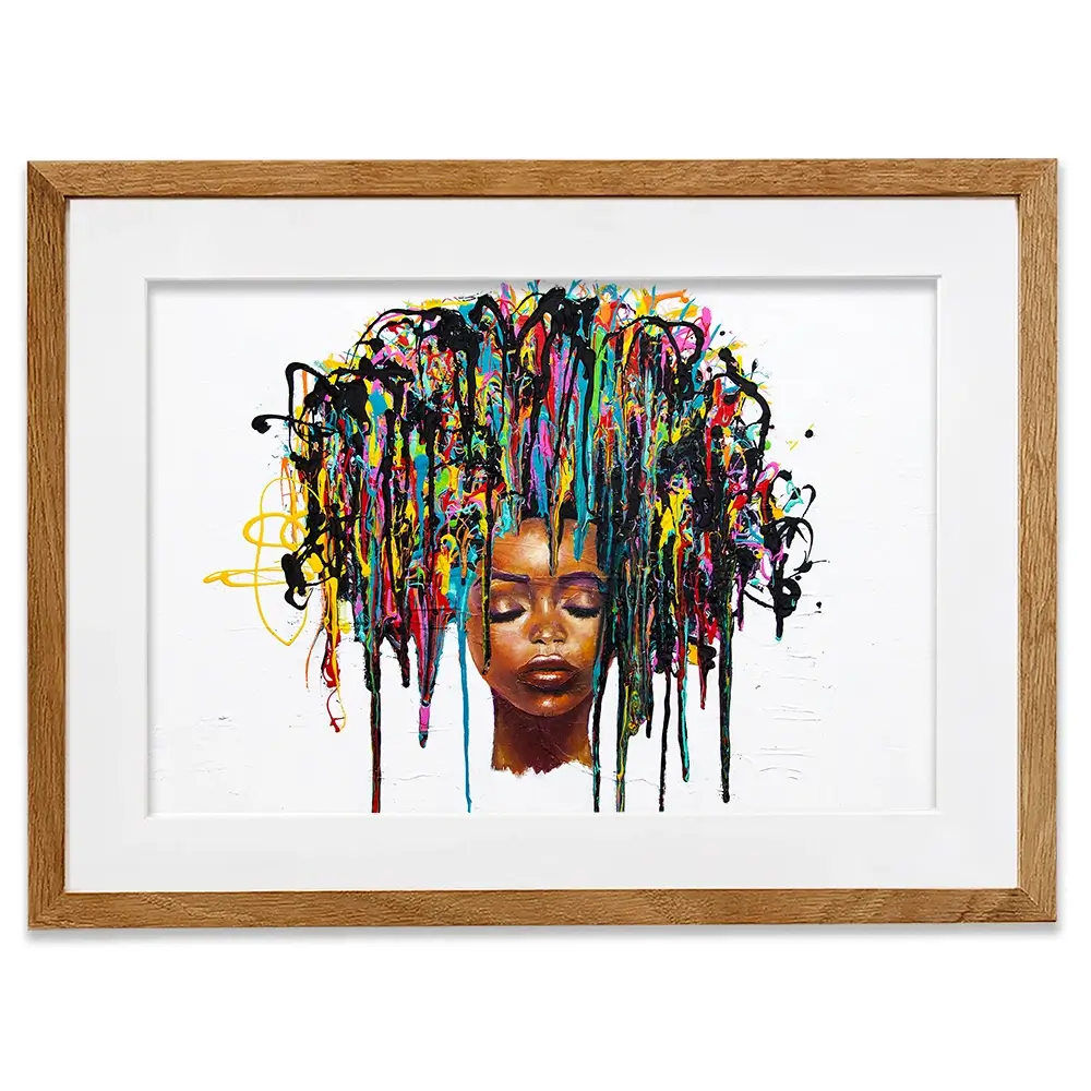 There Is A Lot On My Mind Framed Art Print There Is A Lot On My Mind Framed Art Print wall art product Osnat Tzadok