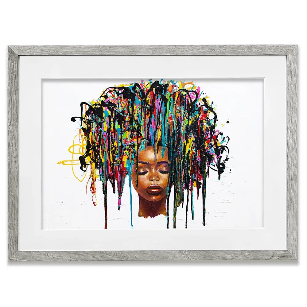There Is A Lot On My Mind Framed Art Print There Is A Lot On My Mind Framed Art Print wall art product Osnat Tzadok