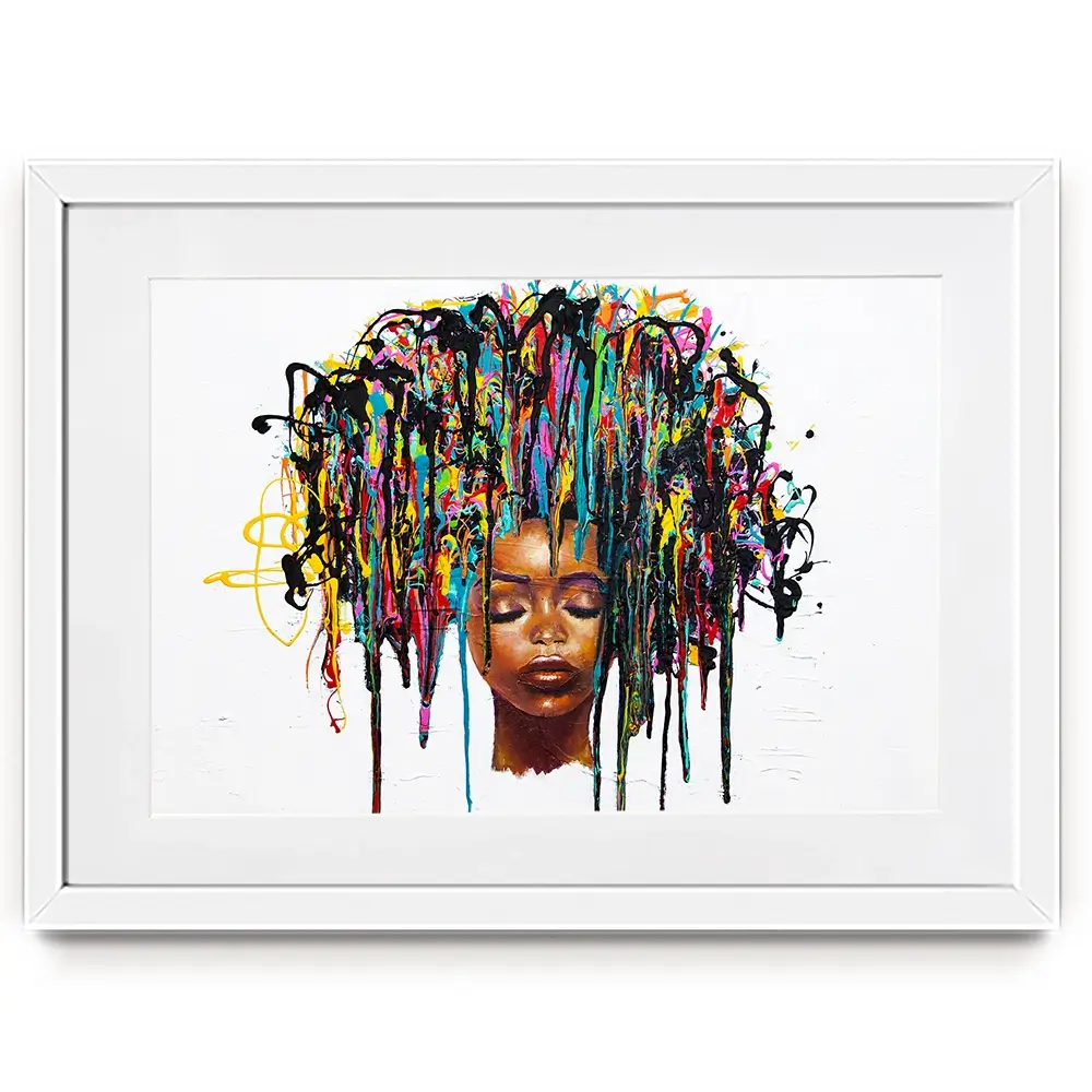 There Is A Lot On My Mind Framed Art Print There Is A Lot On My Mind Framed Art Print wall art product Osnat Tzadok