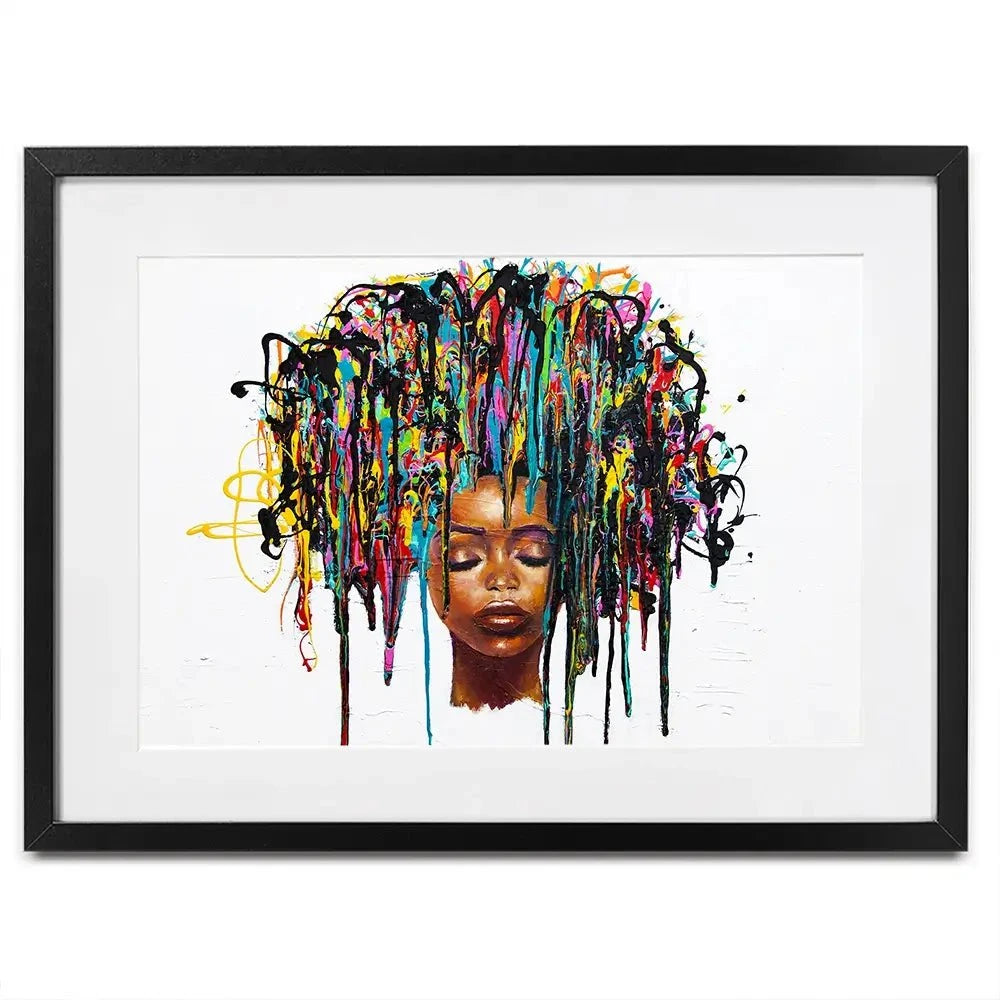 There Is A Lot On My Mind Framed Art Print There Is A Lot On My Mind Framed Art Print wall art product Osnat Tzadok