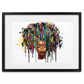 There Is A Lot On My Mind Framed Art Print There Is A Lot On My Mind Framed Art Print wall art product Osnat Tzadok