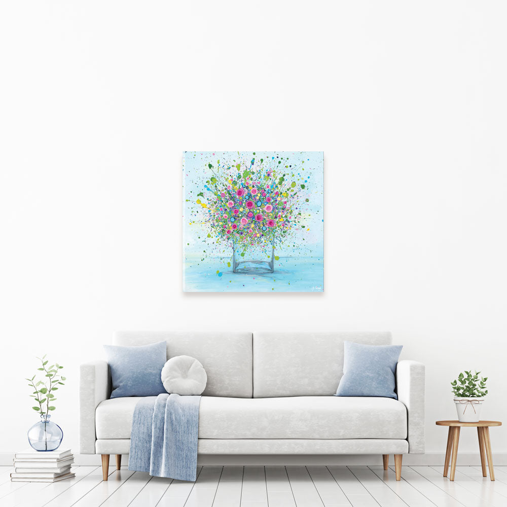 Thoughts Of You Canvas Print Thoughts Of You Canvas Print wall art product Jo Gough