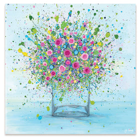 Thoughts Of You Canvas Print Thoughts Of You Canvas Print wall art product Jo Gough