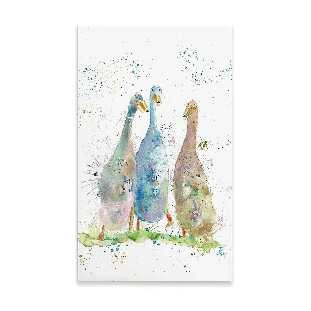 Three's A Crowd Canvas Print Three's A Crowd Canvas Print wall art product Jamie Taylor