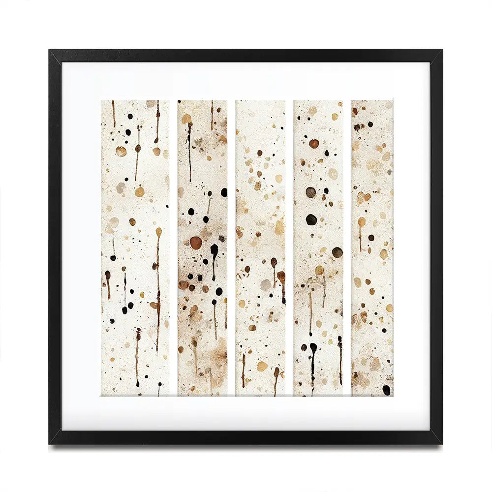 Tile Splatter Square Framed Art Print Tile Splatter Square Framed Art Print wall art product Treechild