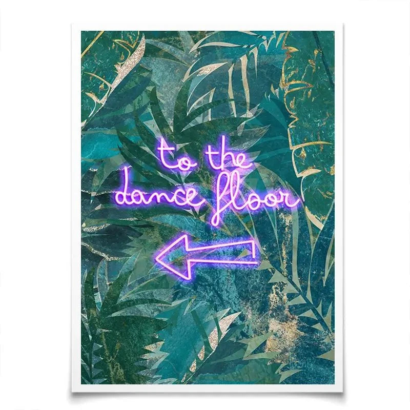 To The Dance Floor Art Print To The Dance Floor Art Print wall art product Sarah Manovski