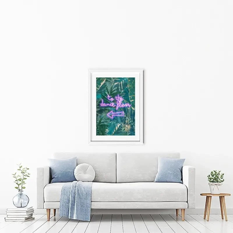 To The Dance Floor Framed Art Print To The Dance Floor Framed Art Print wall art product Sarah Manovski