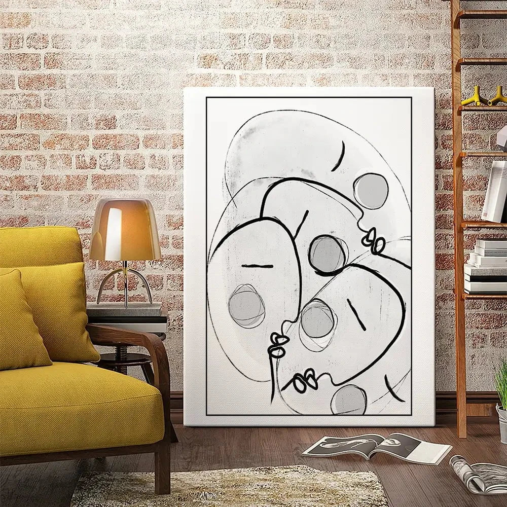 Together Canvas Print Together Canvas Print wall art product Treechild