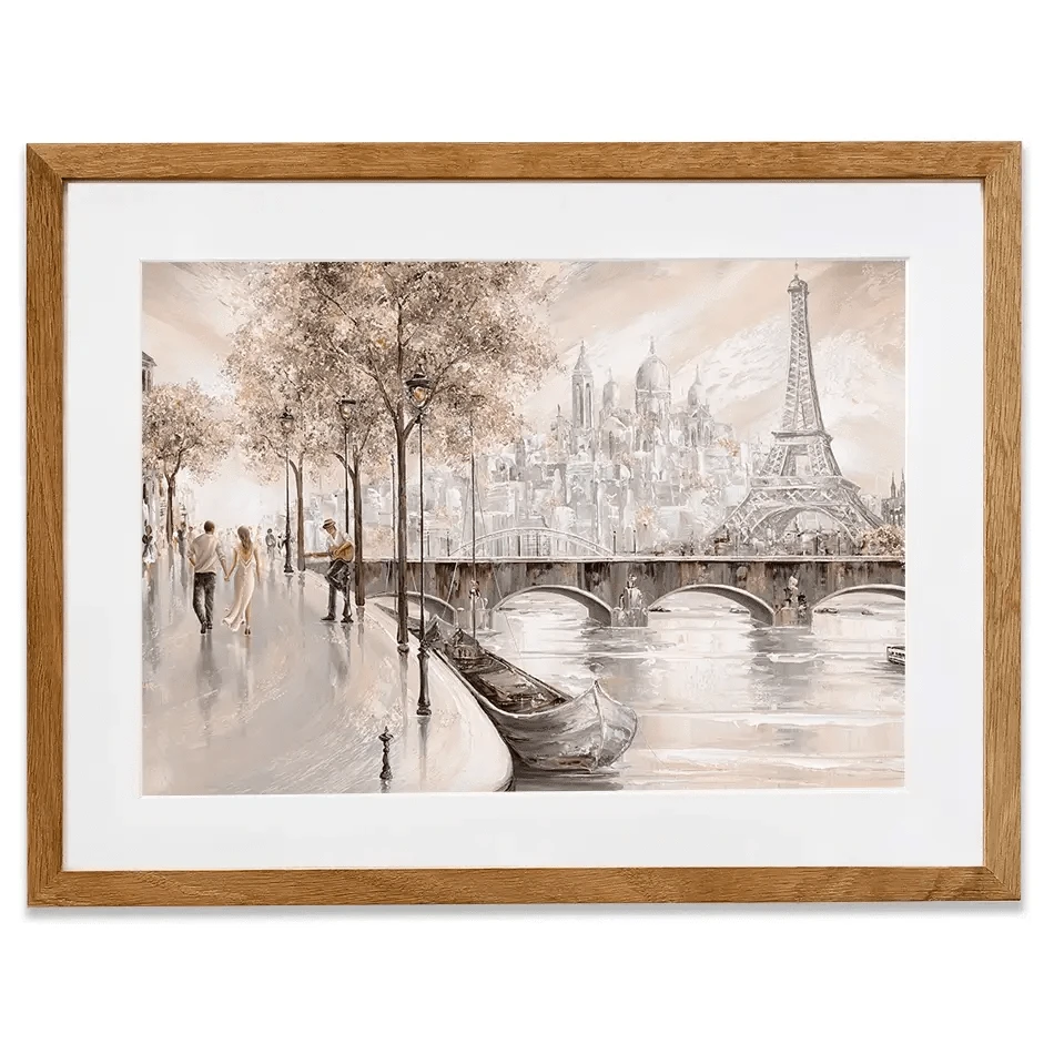 Together In Paris Framed Art Print Together In Paris Framed Art Print wall art product Isabella Karolewicz