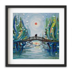 Together Under The Sun Framed Art Print Together Under The Sun Framed Art Print wall art product Ekaterina Ermilkina