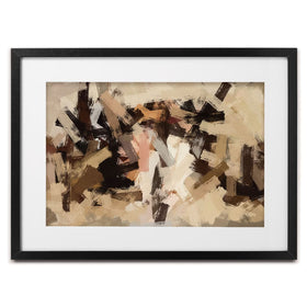 Tones Of Brown Framed Art Print wall art product DigitalArtD / Shutterstock