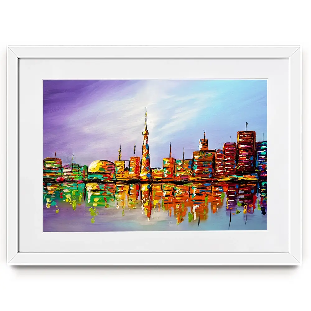 Toronto Framed Art Print Toronto Framed Art Print wall art product Osnat Tzadok