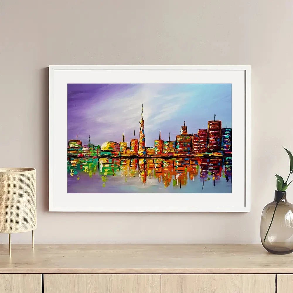 Toronto Framed Art Print Toronto Framed Art Print wall art product Osnat Tzadok