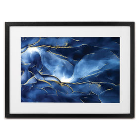 Totally Blue Framed Art Print wall art product Tim Kats / Shutterstock