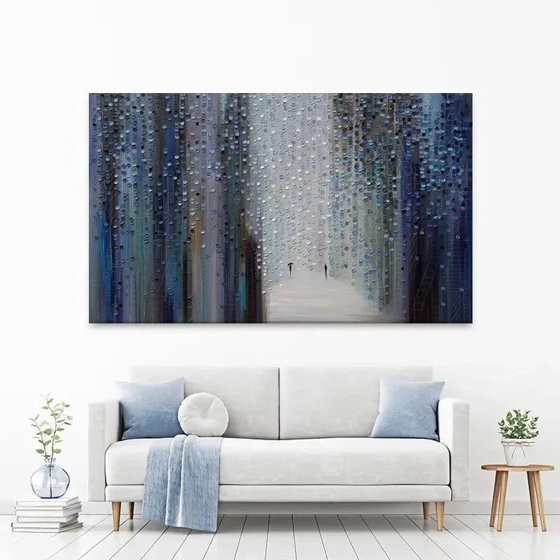 Touch Of The Rain Canvas Print Touch Of The Rain Canvas Print wall art product Ekaterina Ermilkina