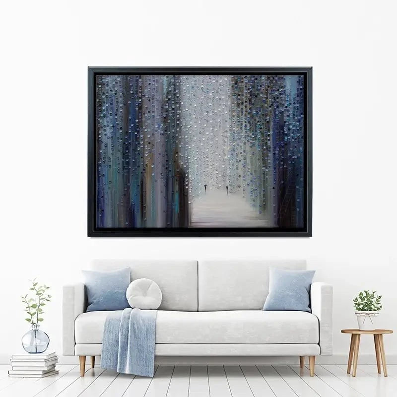 Touch Of The Rain Canvas Print Touch Of The Rain Canvas Print wall art product Ekaterina Ermilkina