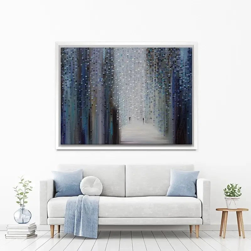 Touch Of The Rain Canvas Print Touch Of The Rain Canvas Print wall art product Ekaterina Ermilkina