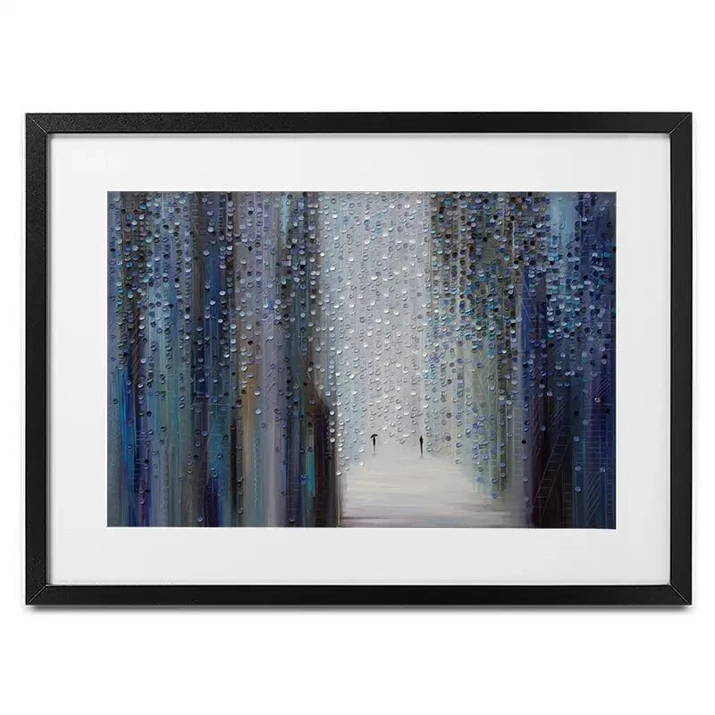 Touch Of The Rain Framed Art Print Touch Of The Rain Framed Art Print wall art product Ekaterina Ermilkina