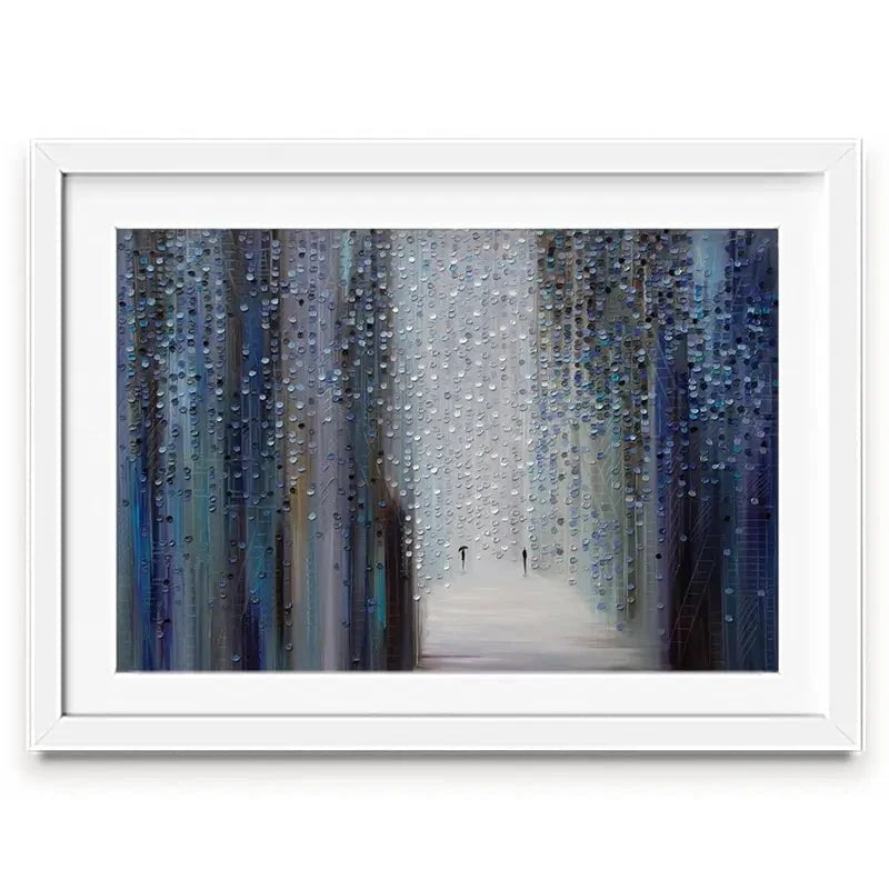 Touch Of The Rain Framed Art Print Touch Of The Rain Framed Art Print wall art product Ekaterina Ermilkina